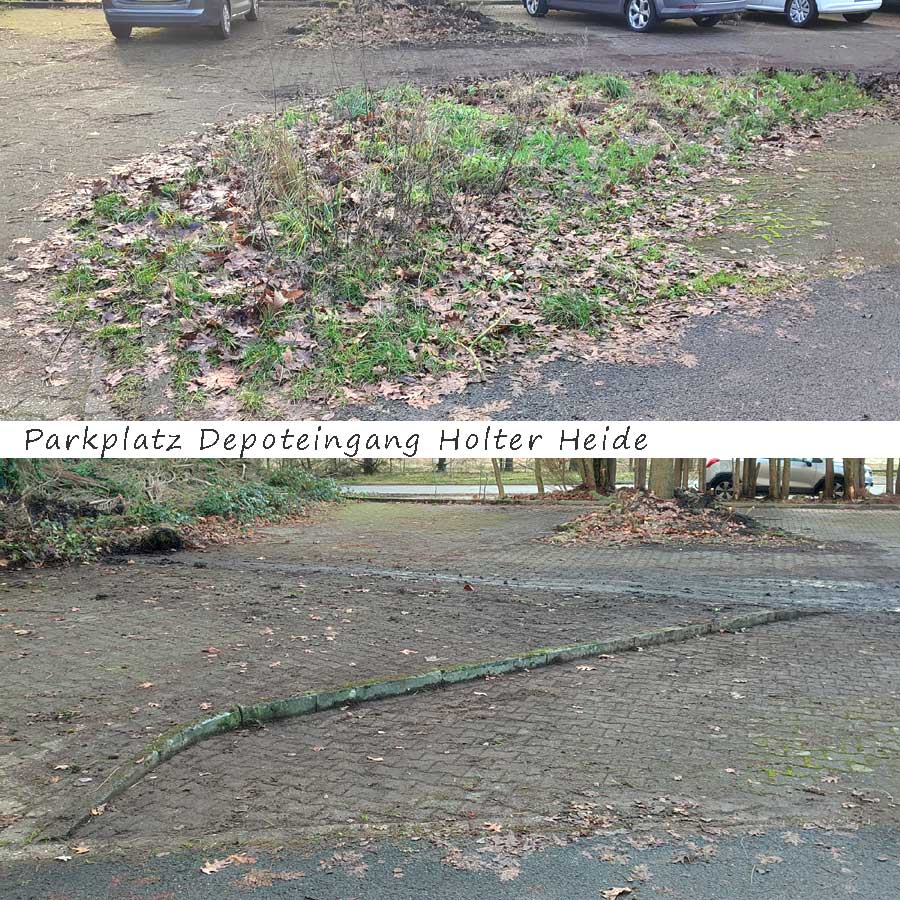 Depoteingang Holter Heide