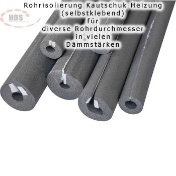 Rohrisolierung Heizung Kautschuk selbstklebend