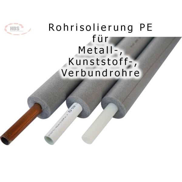 Rohrisolierung PE Rohrarten